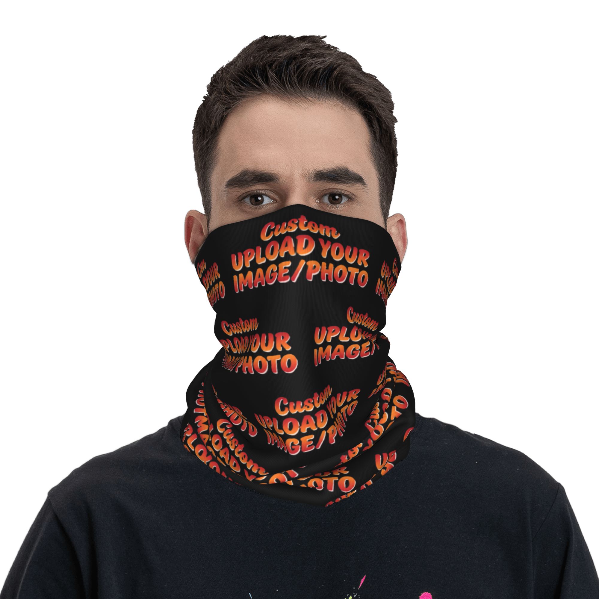 Women Accessories Logo Design - Custom Your Design Here Neck Gaiter