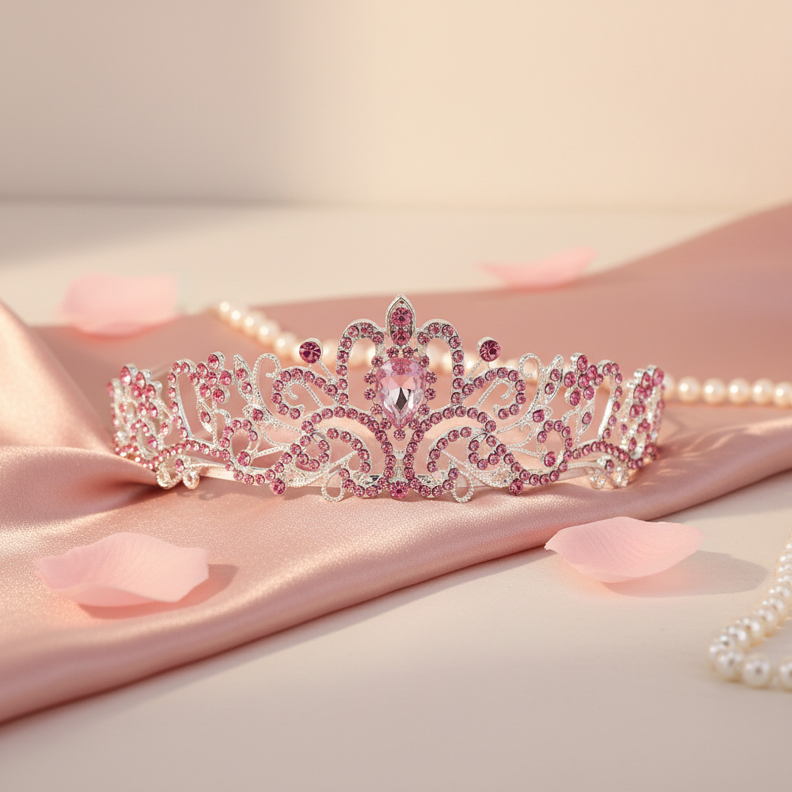 Elegant Bridal Crown Sparkly R - Women'S Hair Accessories Wedding recension och pris