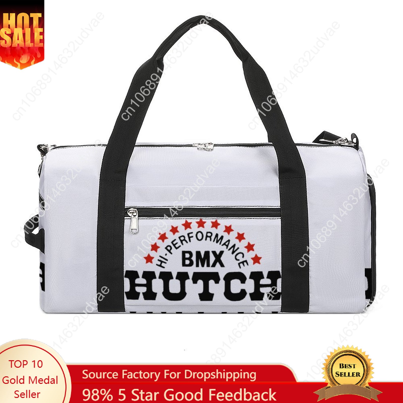 Hutch BMX Logo Gym Bag Vintage - Women Accessories Logo Design recension och pris
