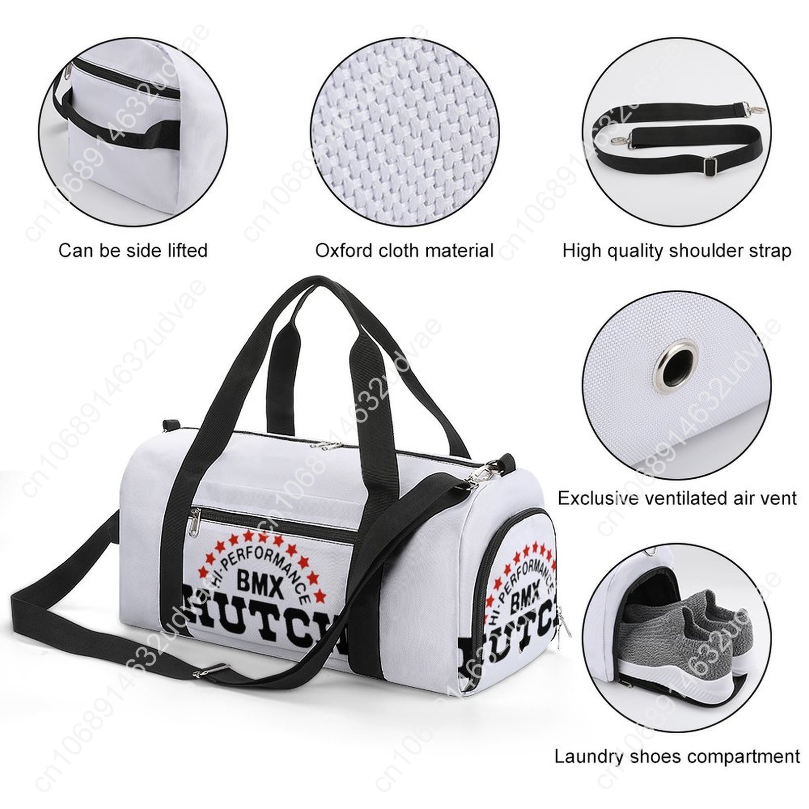 Hutch BMX Logo Gym Bag Vintage - Women Accessories Logo Design recension och pris