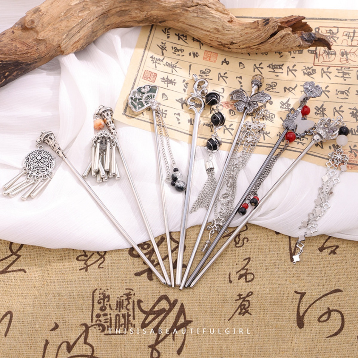 Elegant Women's Hairpin Antiqu - Pearl Hair Pin recension och pris