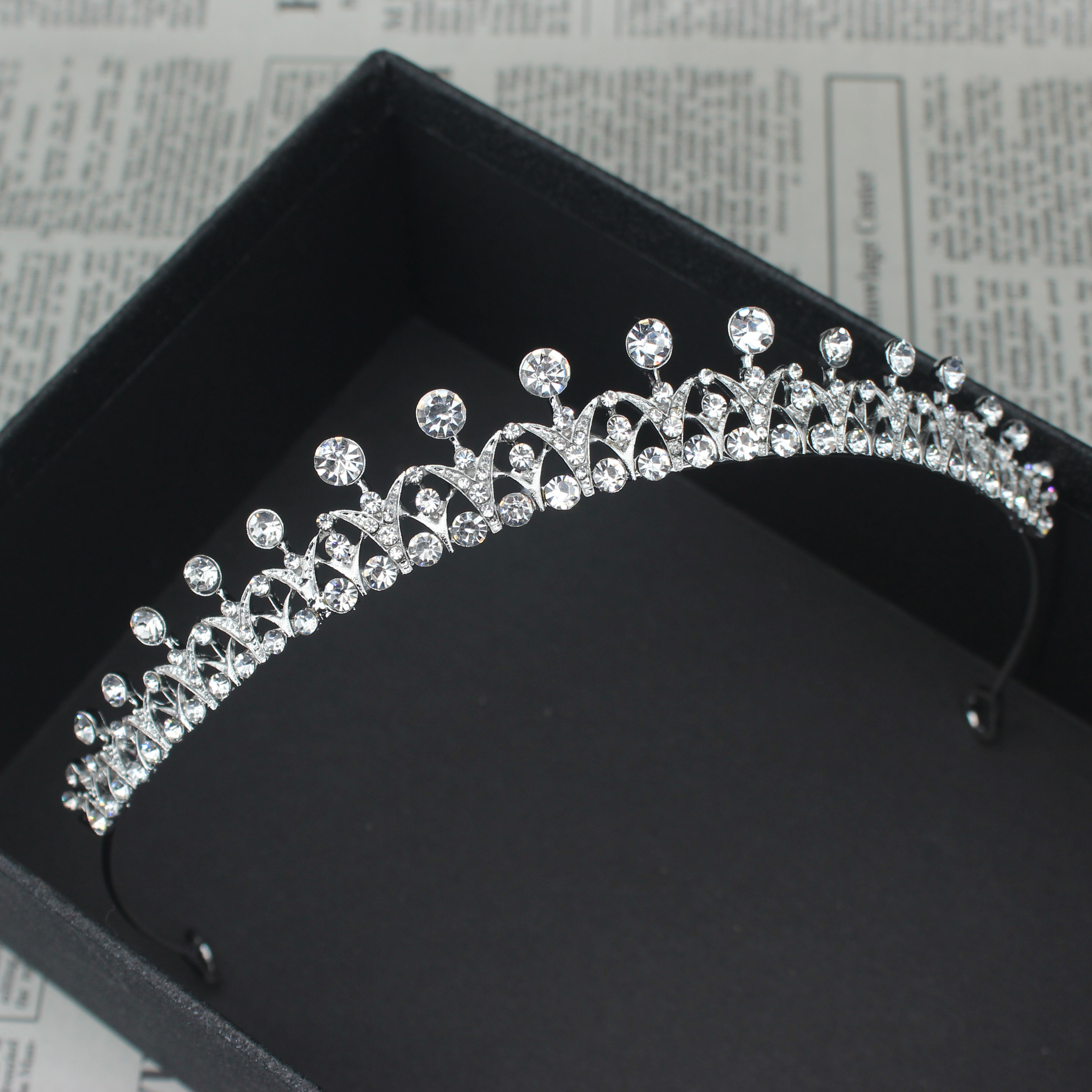 Crystal Wedding Bridal Tiara H - Women'S Hair Accessories Wedding recension och pris