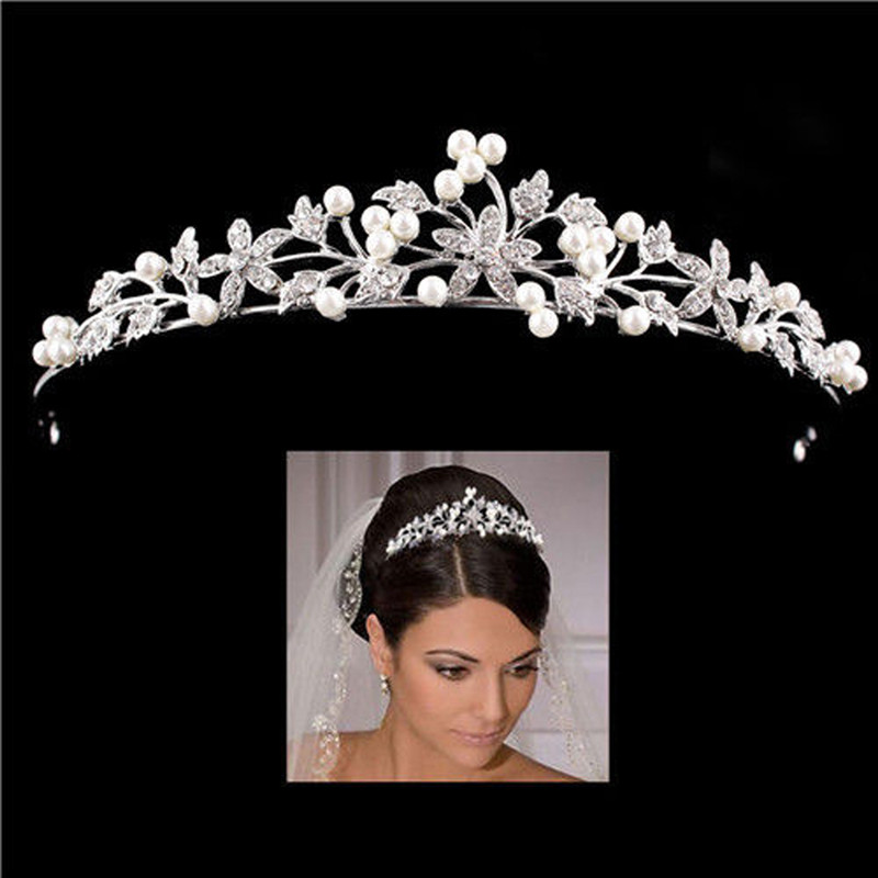 Crystal Wedding Bridal Tiara H - Women'S Hair Accessories Wedding recension och pris