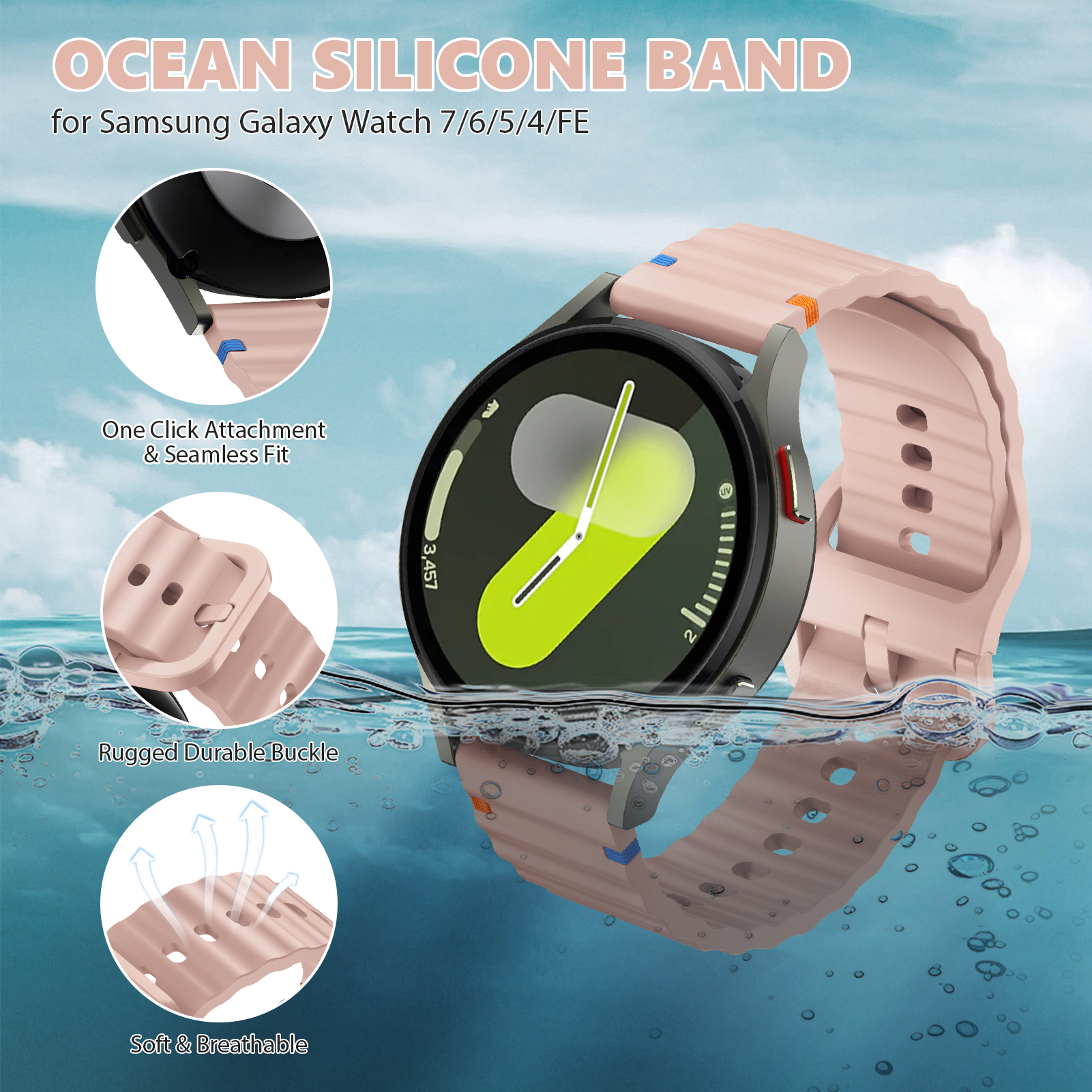 Sport Silicone Band For Realme - Women'S Accessories New Balance recension och pris