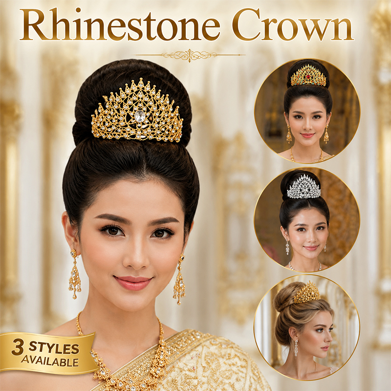 Luxury Thai Crown Rhinestone B - Women'S Hair Accessories Wedding recension och pris