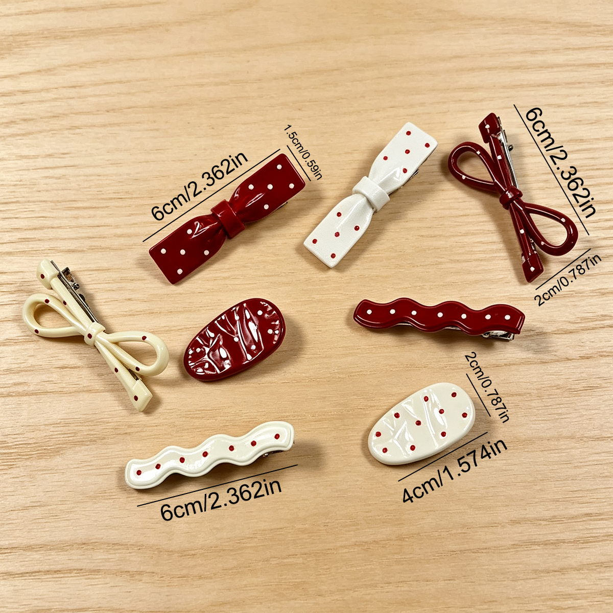 4-Piece Set Polka Dot Ladies S - Women Accessories Bd recension och pris