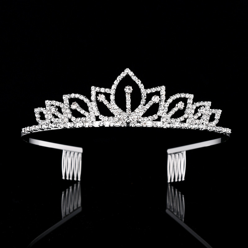 Silver Color Sparkling Rhinest - Women'S Hair Accessories Wedding recension och pris