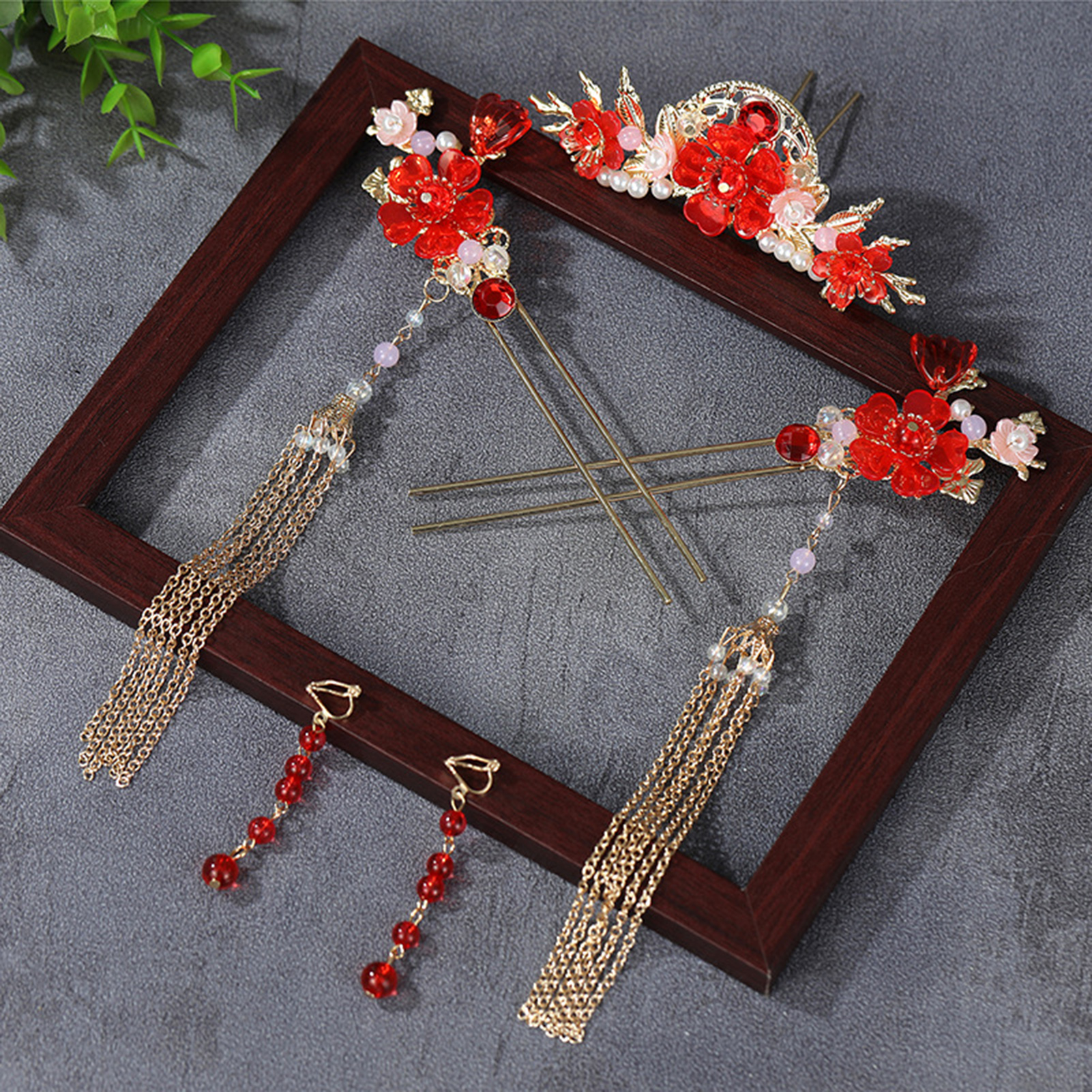 Ancient Wedding Hairpin Sets F - Pearl Hair Pin recension och pris