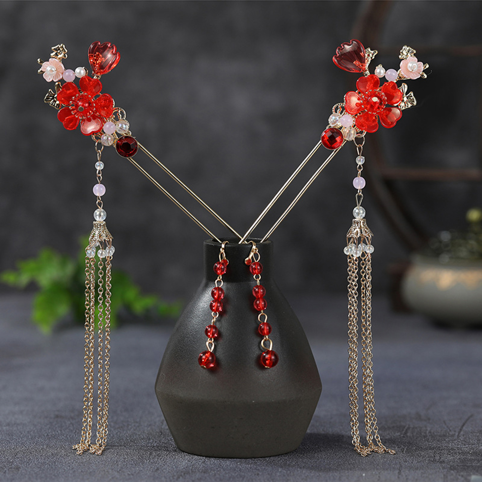 Ancient Wedding Hairpin Sets F - Pearl Hair Pin recension och pris