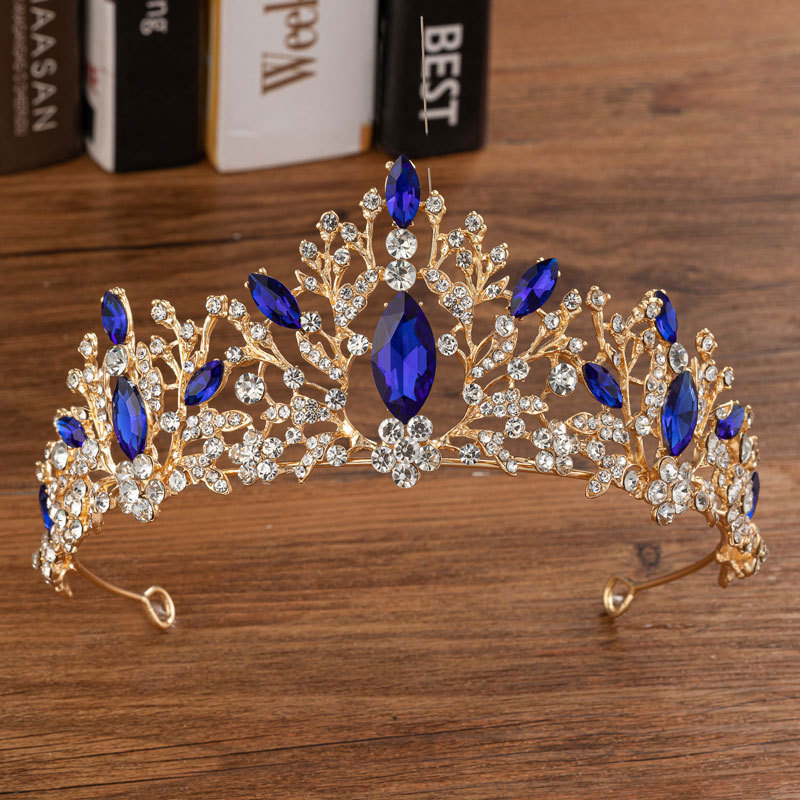 Tiara Colorful Rhinestone Quee - Women'S Hair Accessories Wedding recension och pris