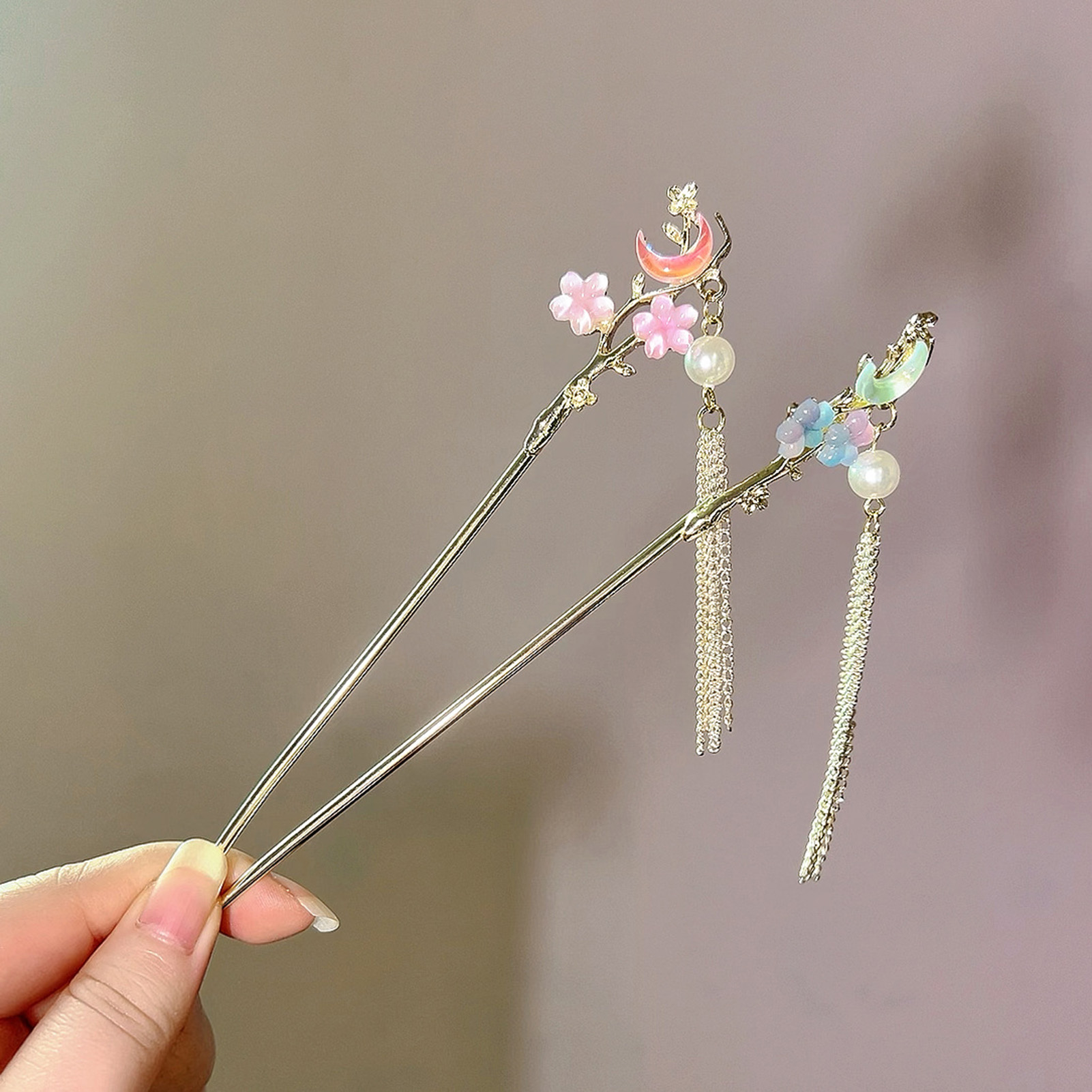 Retro Chinese Style Hairpin Sw - Pearl Hair Pin recension och pris