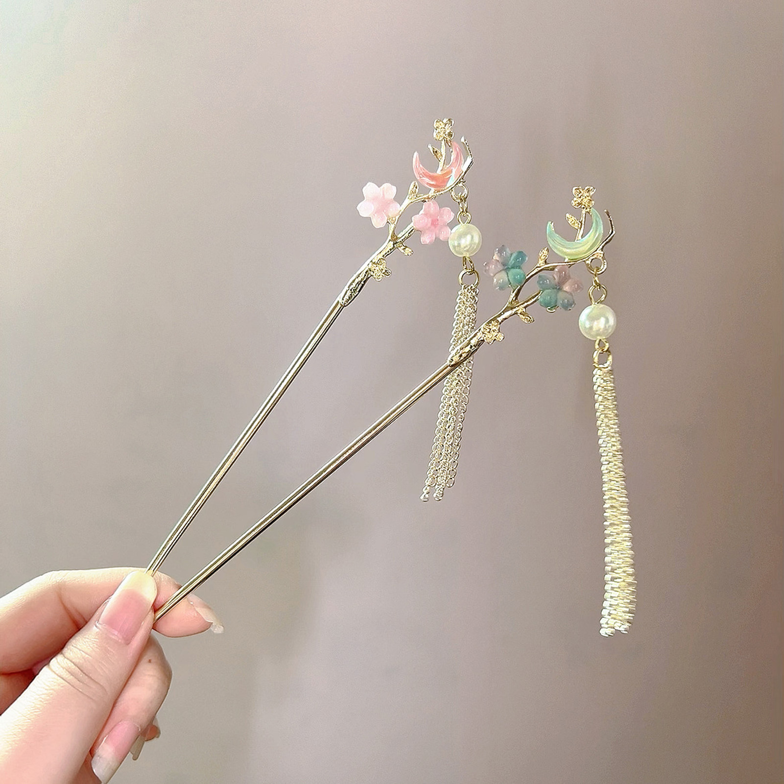 Retro Chinese Style Hairpin Sw - Pearl Hair Pin recension och pris