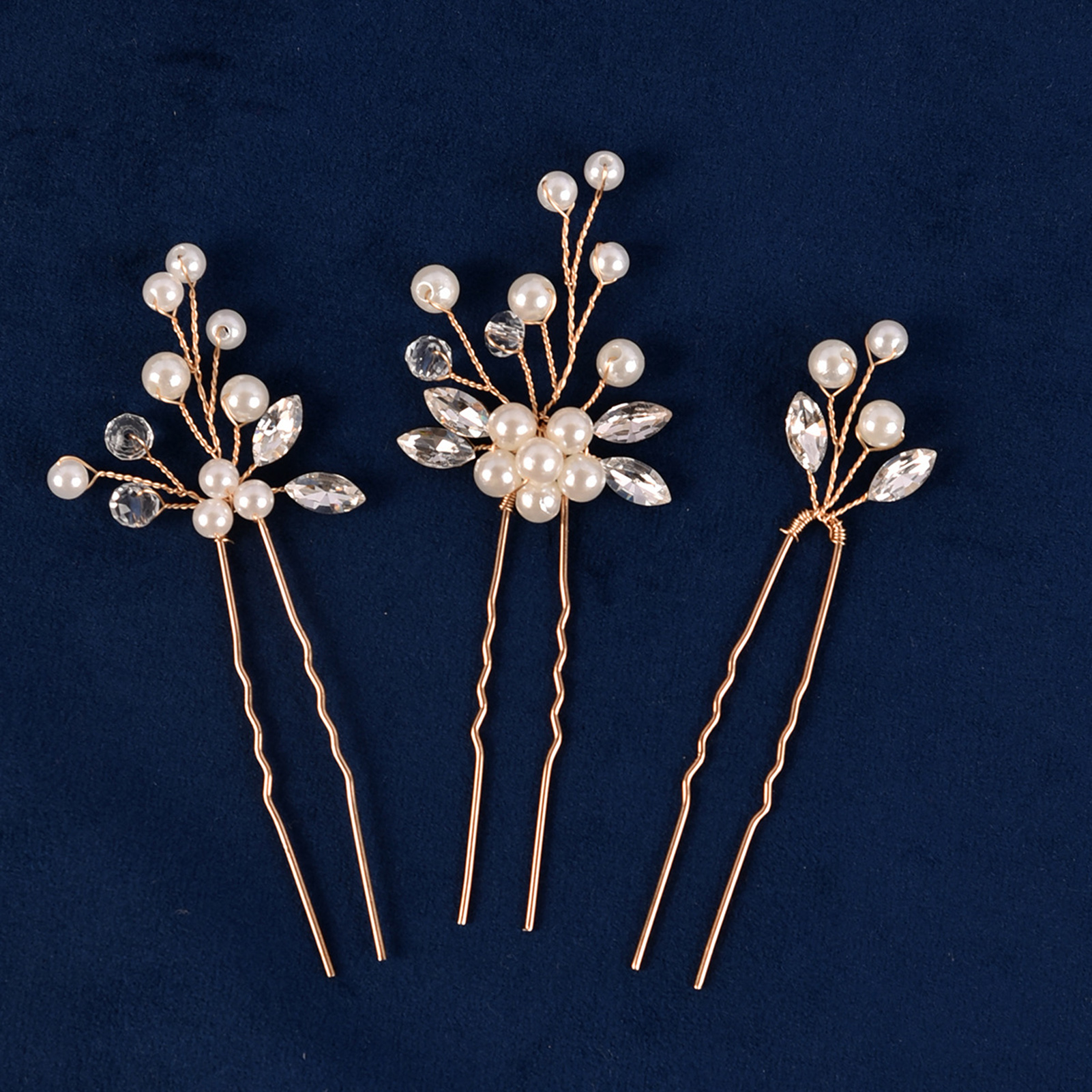 3pcs Bride Hairpin Trendy Hair - Pearl Hair Pin recension och pris