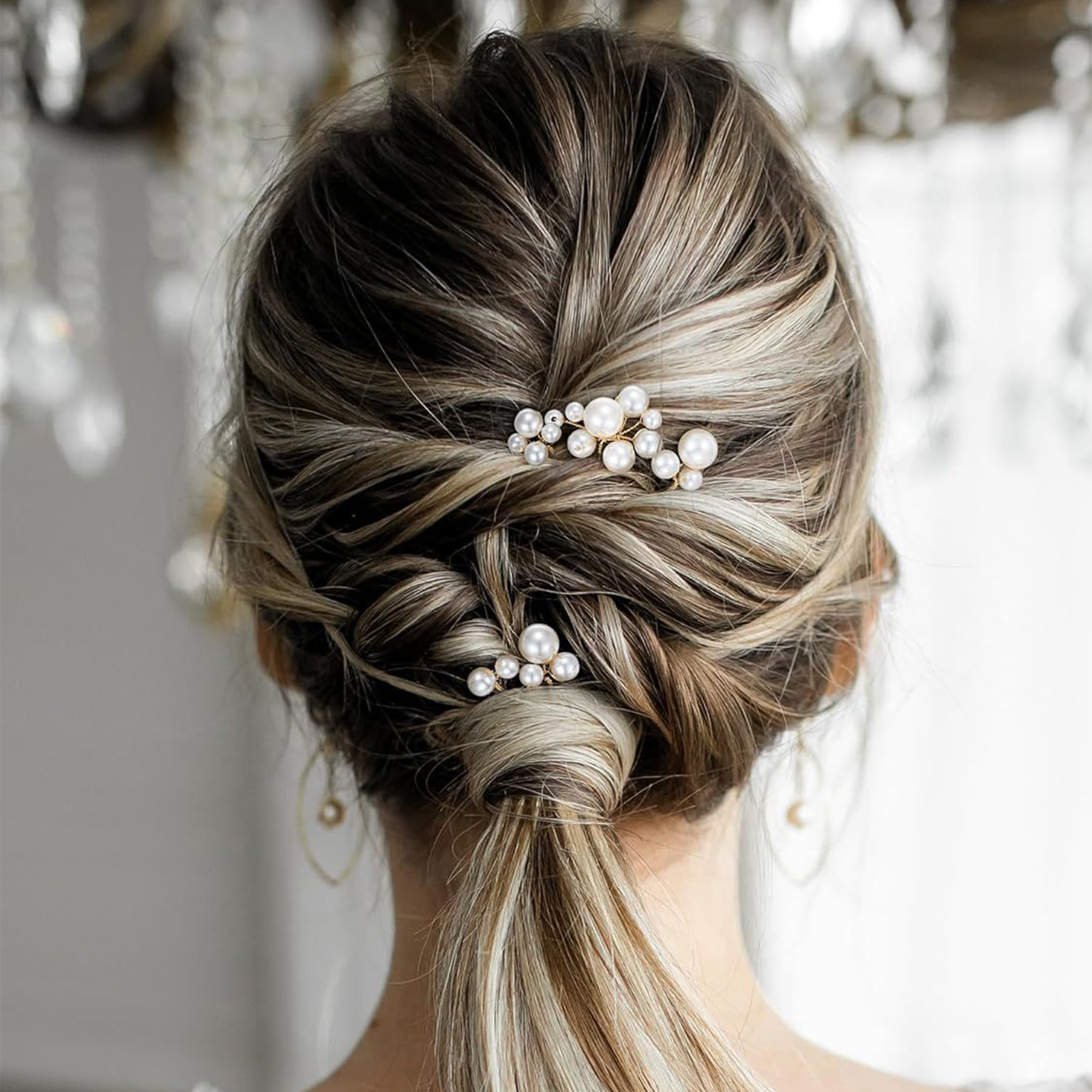3pcs Bride Hairpin Trendy Hair - Pearl Hair Pin recension och pris