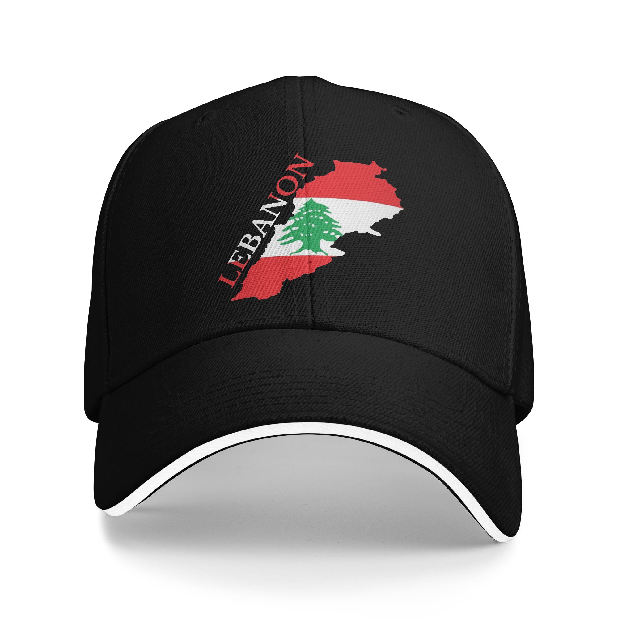 Lebanon Flag Heart Baseball Ca - Women Accessories Lebanon recension och pris