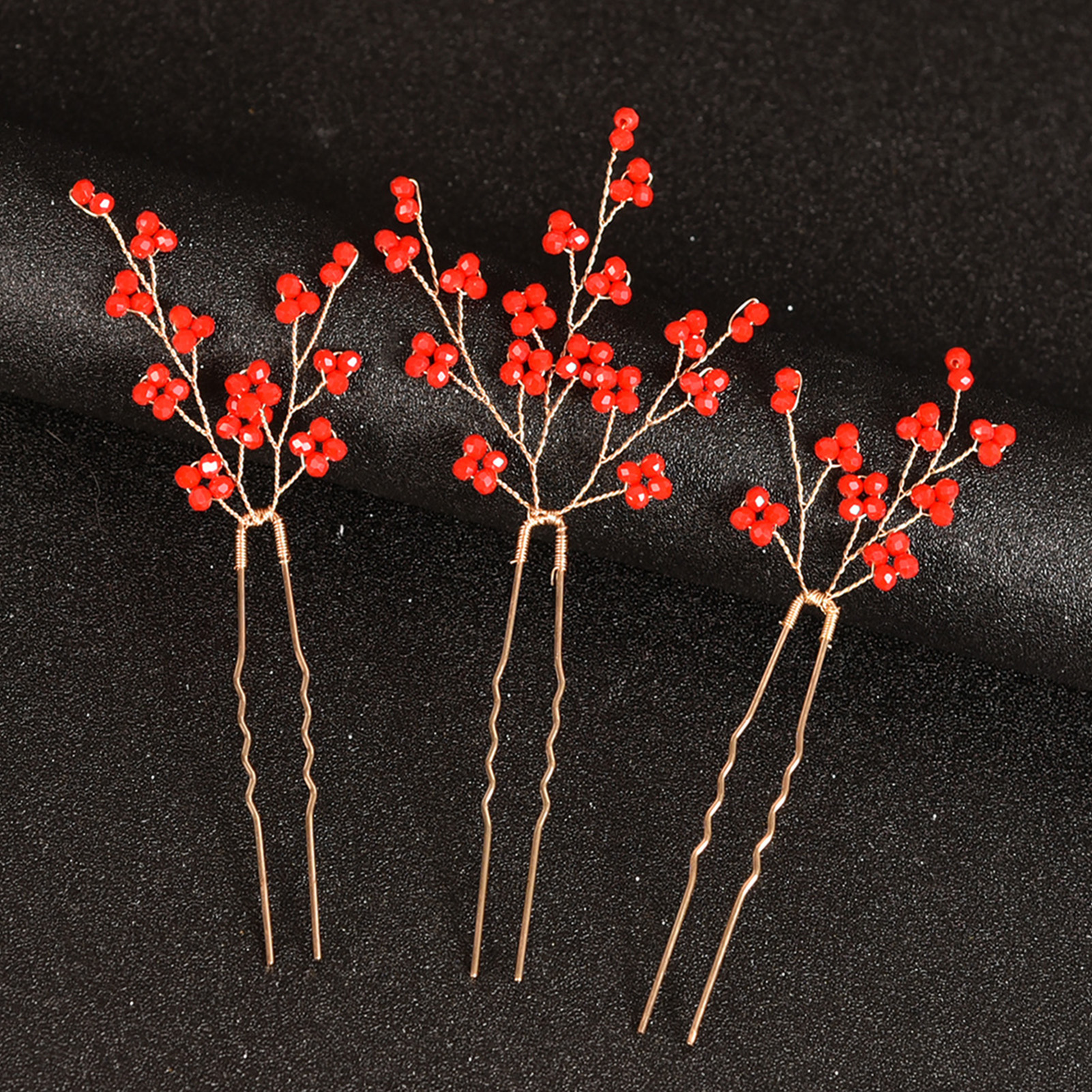 3PCS Wedding U Shape Hair Clip - Pearl Hair Pin recension och pris
