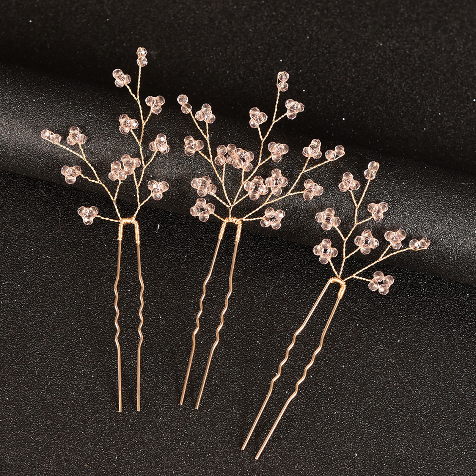 3PCS Wedding U Shape Hair Clip - Pearl Hair Pin recension och pris
