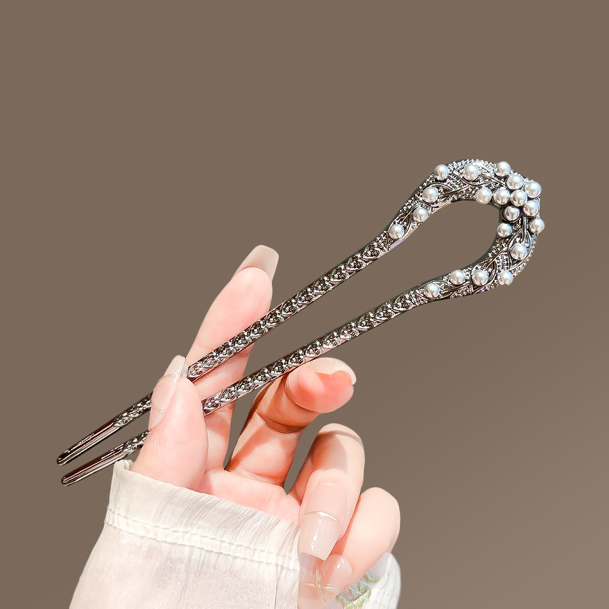 New Pearl U Shaped Hairpin For - Pearl Hair Pin recension och pris