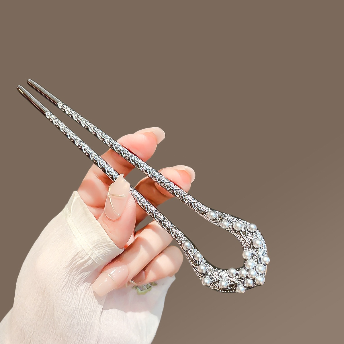 New Pearl U Shaped Hairpin For - Pearl Hair Pin recension och pris