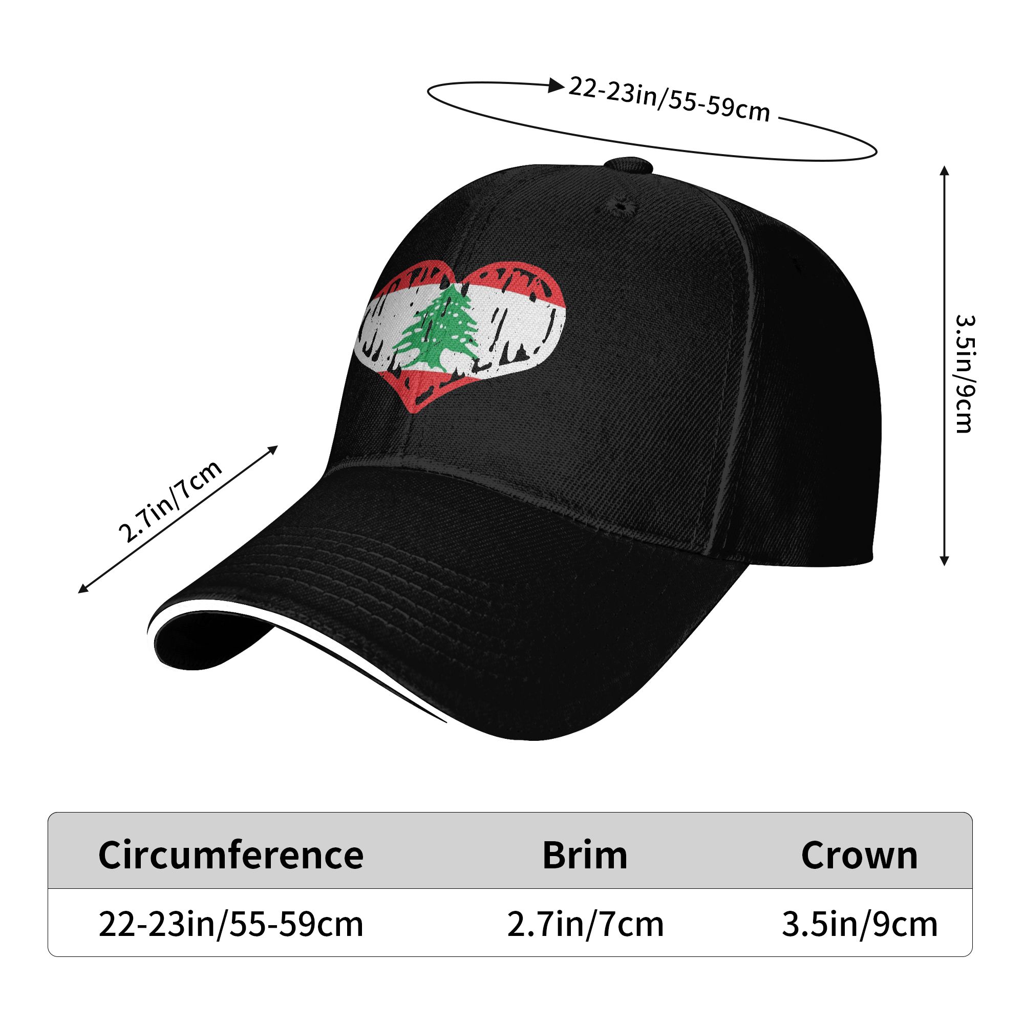 Lebanon Flag Heart Accessories - Women Accessories Lebanon recension och pris
