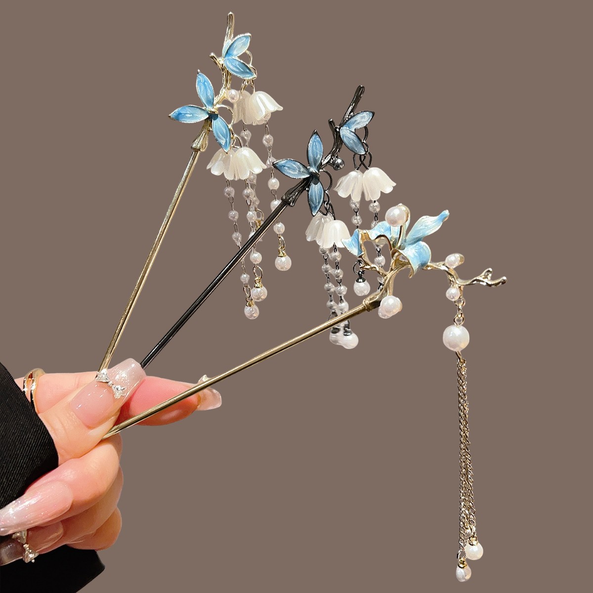 New Chinese Style Antique Hair - Pearl Hair Pin recension och pris
