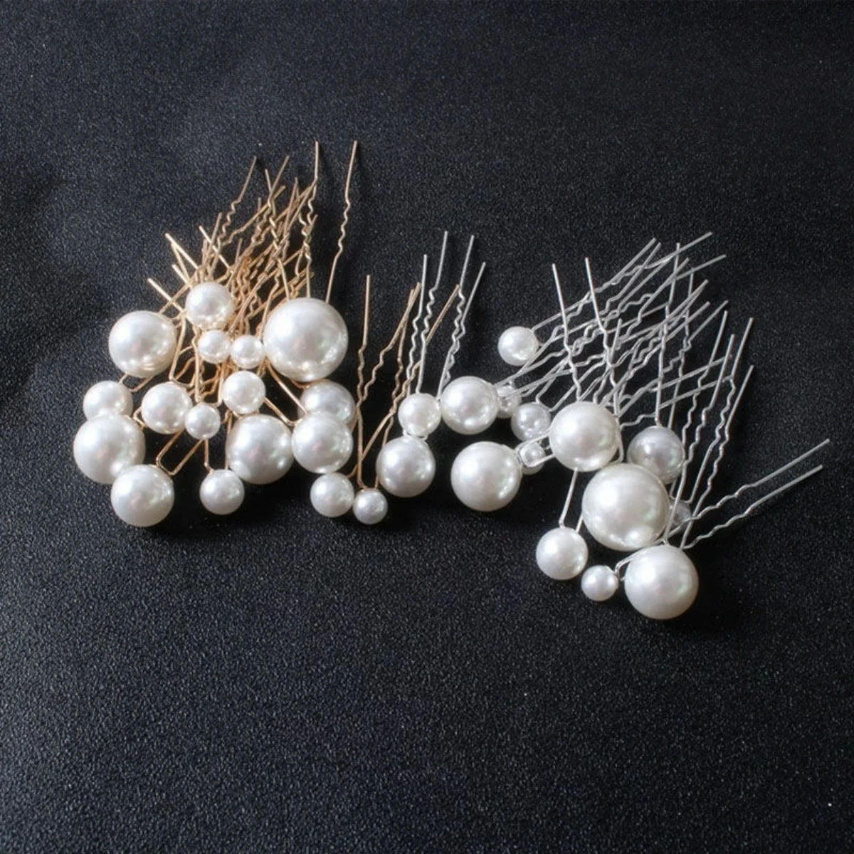 18pcs Bridal Hairpin U-Shaped  - Pearl Hair Pin recension och pris