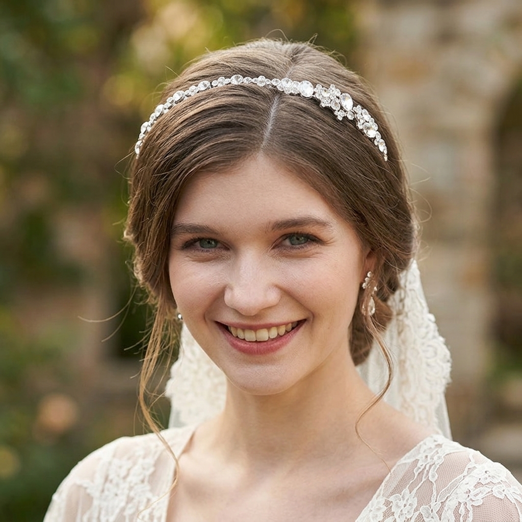 Alloy Rhinestone Crown Headban - Women'S Hair Accessories Wedding recension och pris