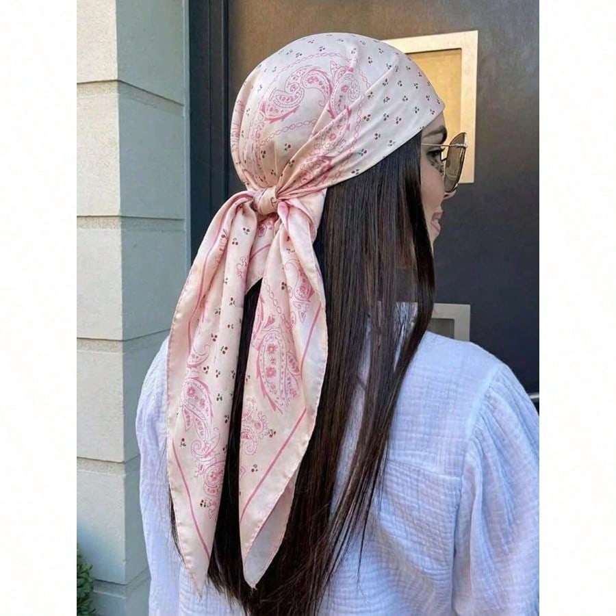1pc Minimalist Printed Satin S - Women'S Accessories New Look recension och pris