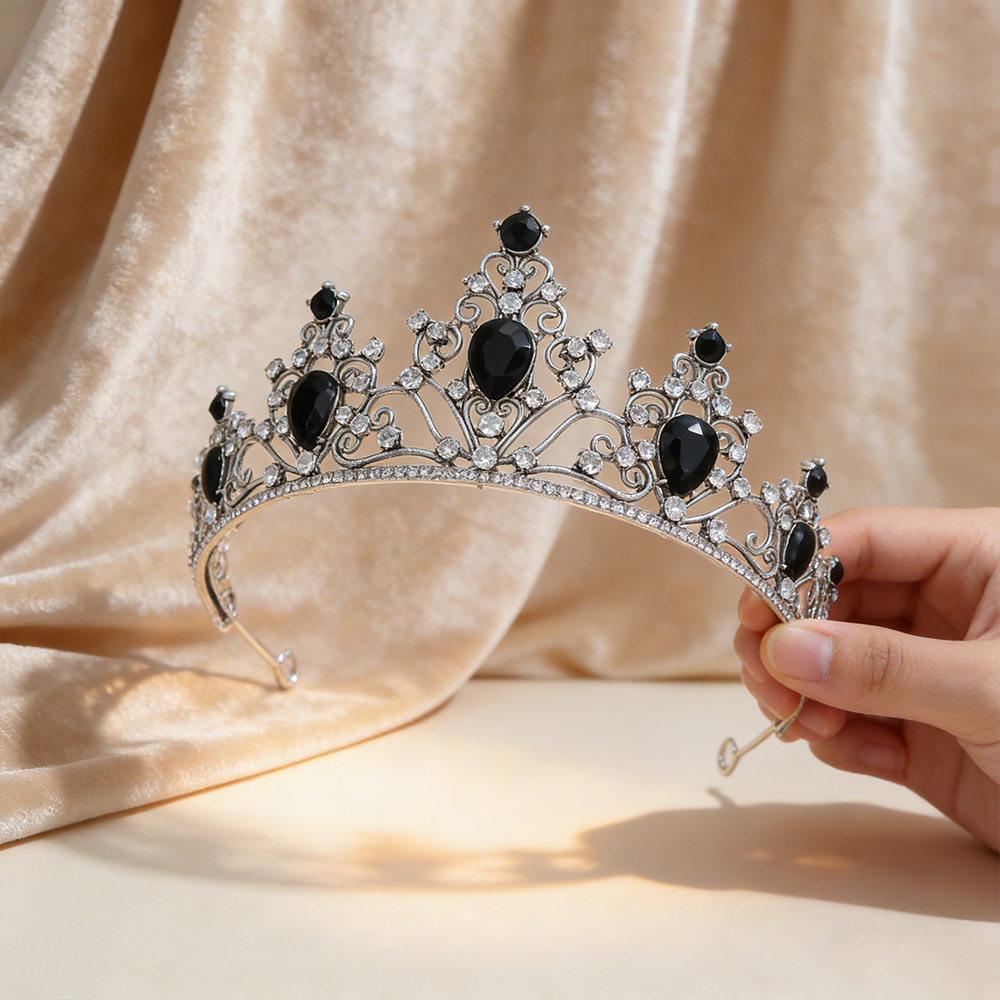 European Style Bridal Crown wi - Women'S Hair Accessories Wedding recension och pris
