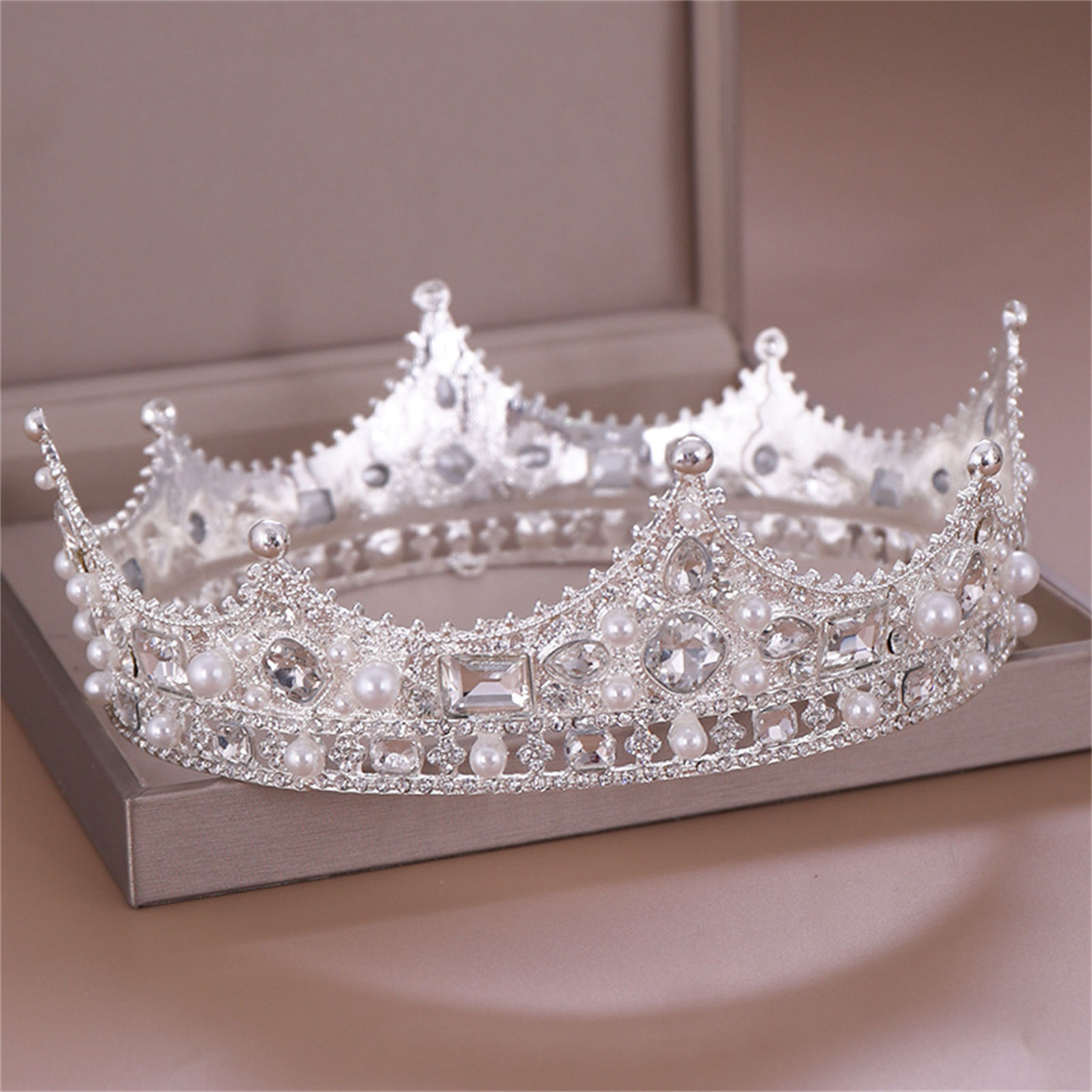 Alloy Crown Tiara Retro Bridal - Women'S Hair Accessories Wedding recension och pris