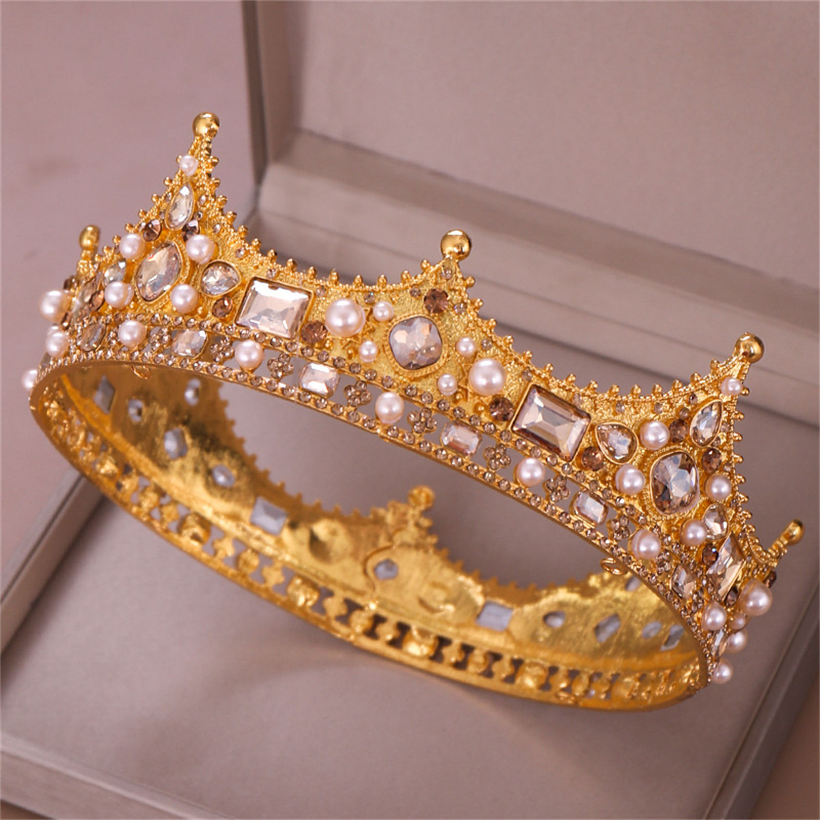 Alloy Crown Tiara Retro Bridal - Women'S Hair Accessories Wedding recension och pris