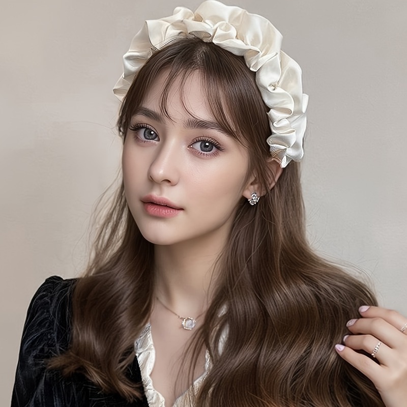 1Pcs high cranial top pleated  - Women'S Accessories Go Outdoors recension och pris