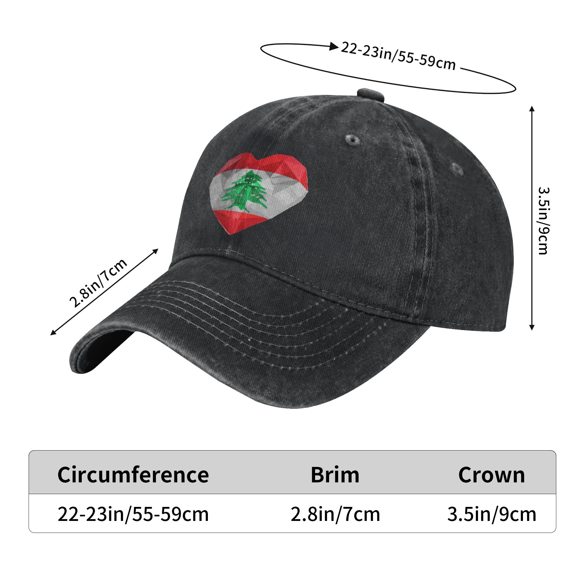Lebanon Flag Heart Accessories - Women Accessories Lebanon recension och pris